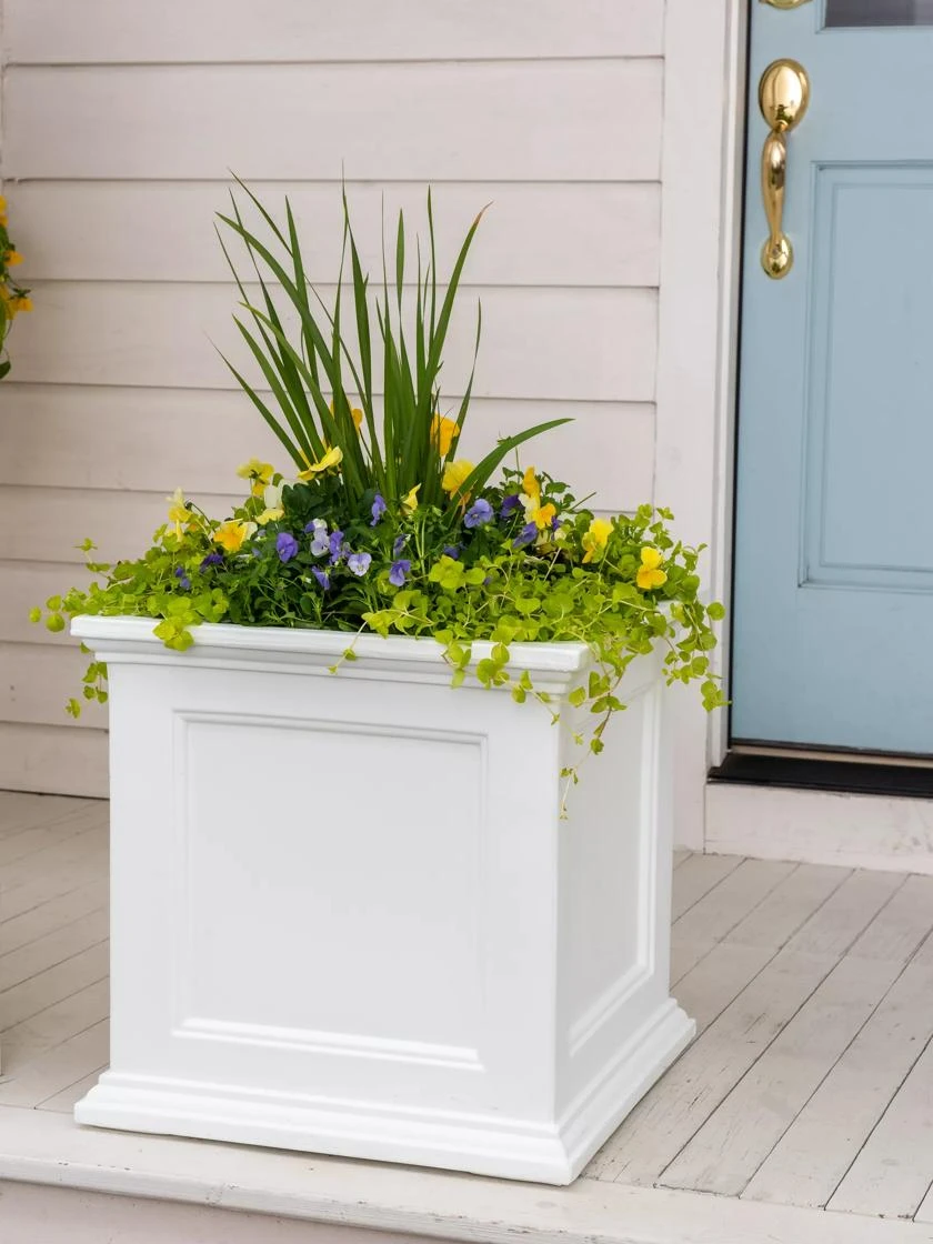 Fairfield Self-Watering Square Planter, 20” X 20” - Image 2