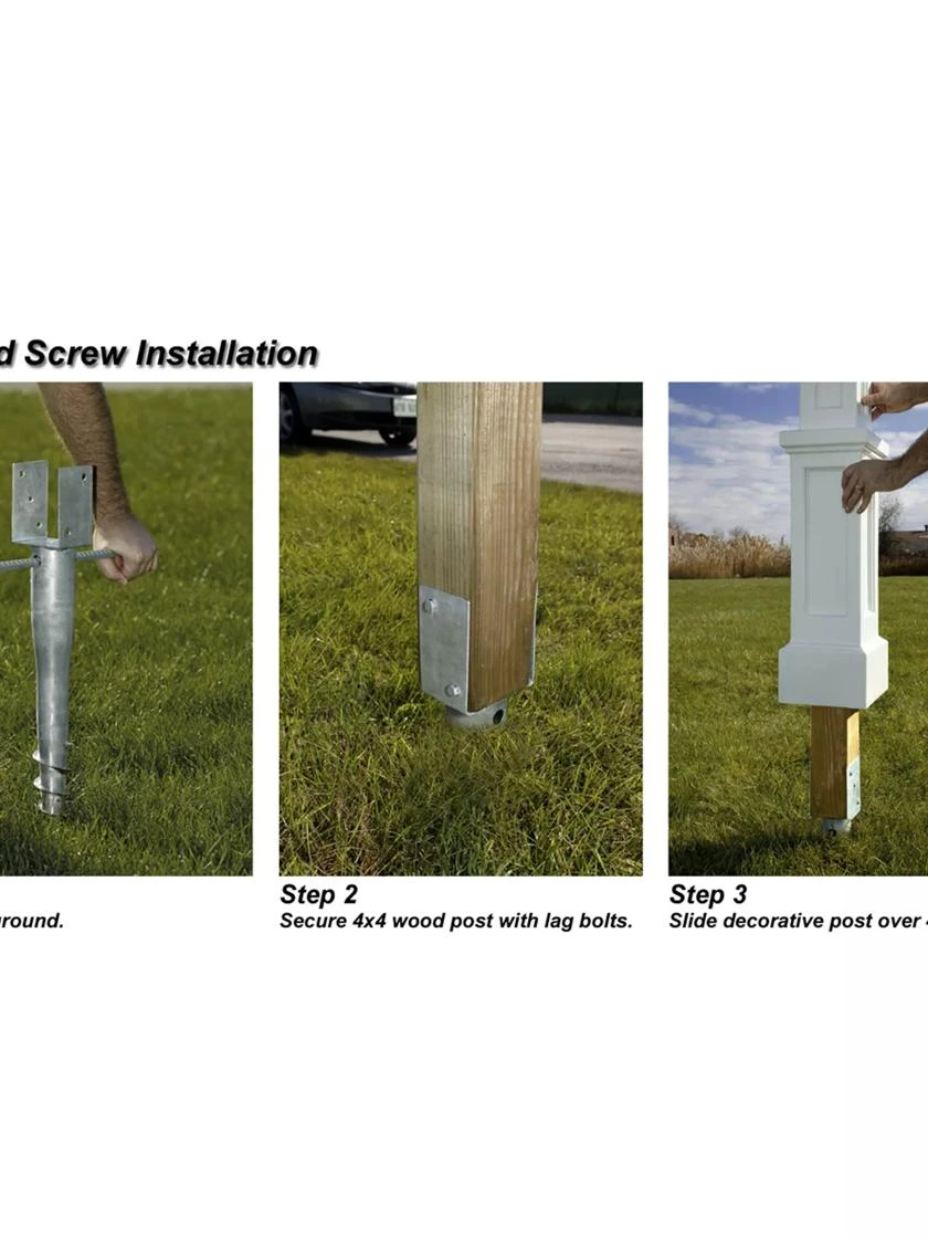 No-Dig Ground Screw For Mailpost - Image 2