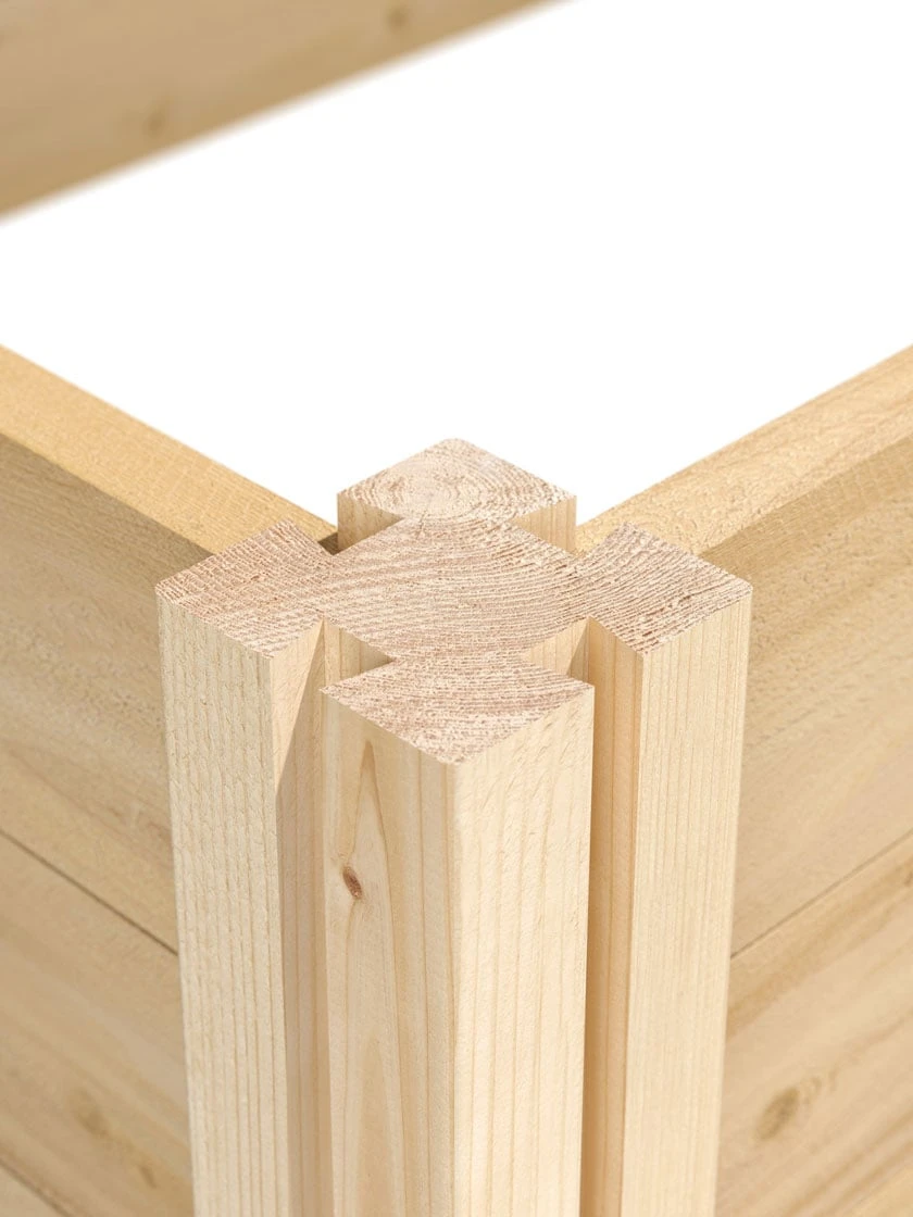 Pine Raised Garden Beds, 4'x4' - Image 8