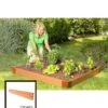 Classic Sienna Composite Raised Bed, 5-1/2" High With 2" Boards
