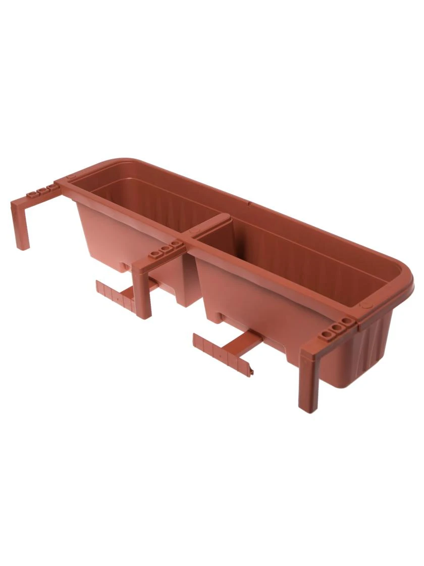 Adjustable Self-Watering Railing Planter, 32" - Image 4