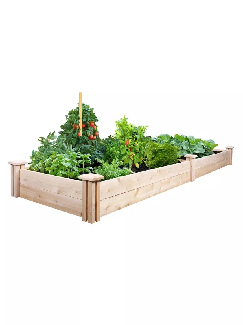 2' Cedar Raised Bed Garden Beds - Image 2