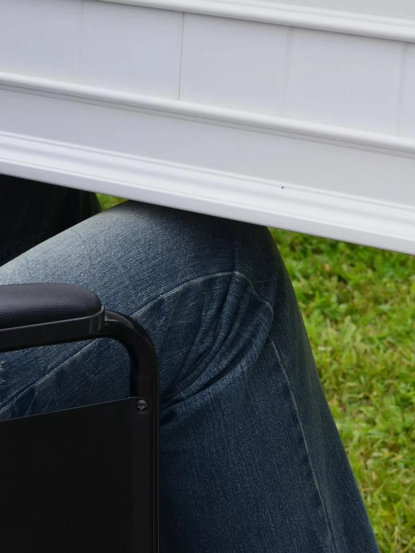 Liberty Accessible Vinyl Elevated Raised Garden - Image 3