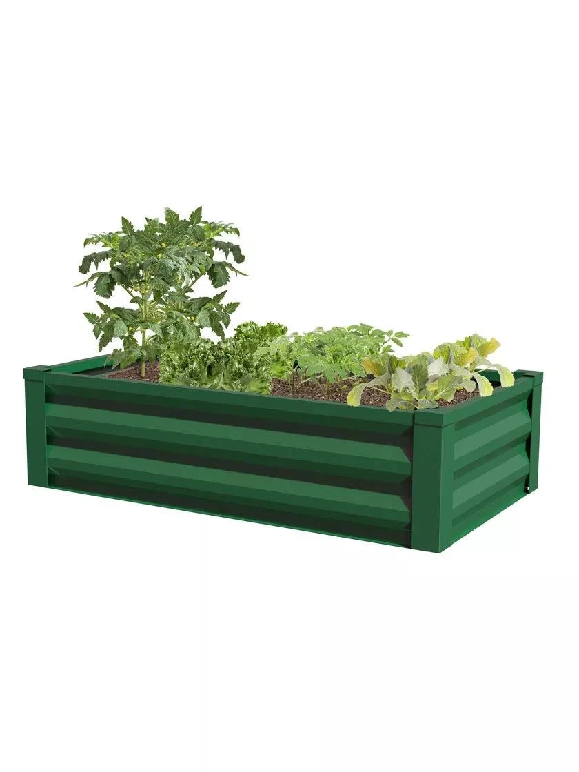 Powder-Coated Metal Raised Garden Bed, 24" X 48" - Image 4
