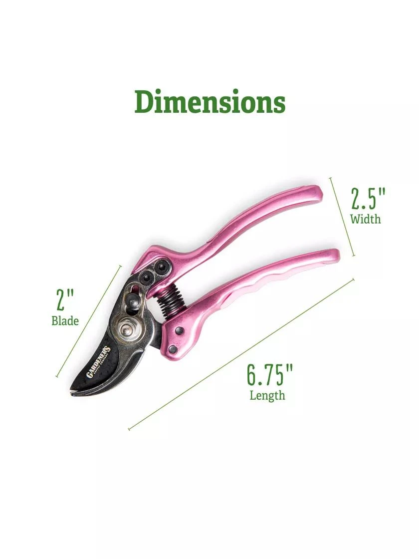 Gardener's Floral Pruning Bypass Shears - Image 2
