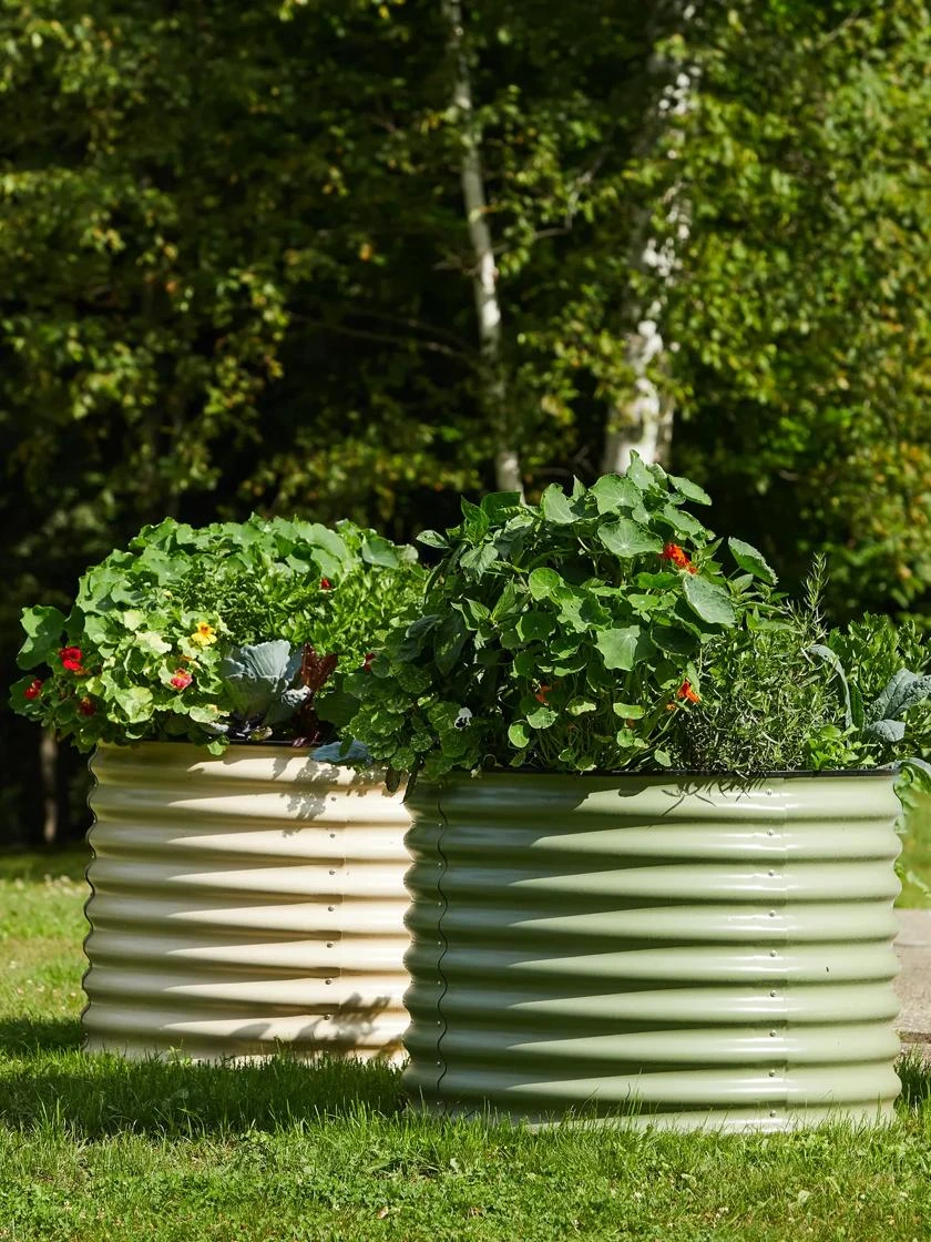 Birdies™ Round Metal Raised Bed, Tall - Image 5