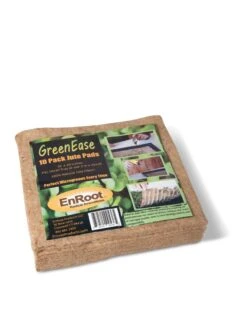 Jute Microgreens Mats, Set Of 10