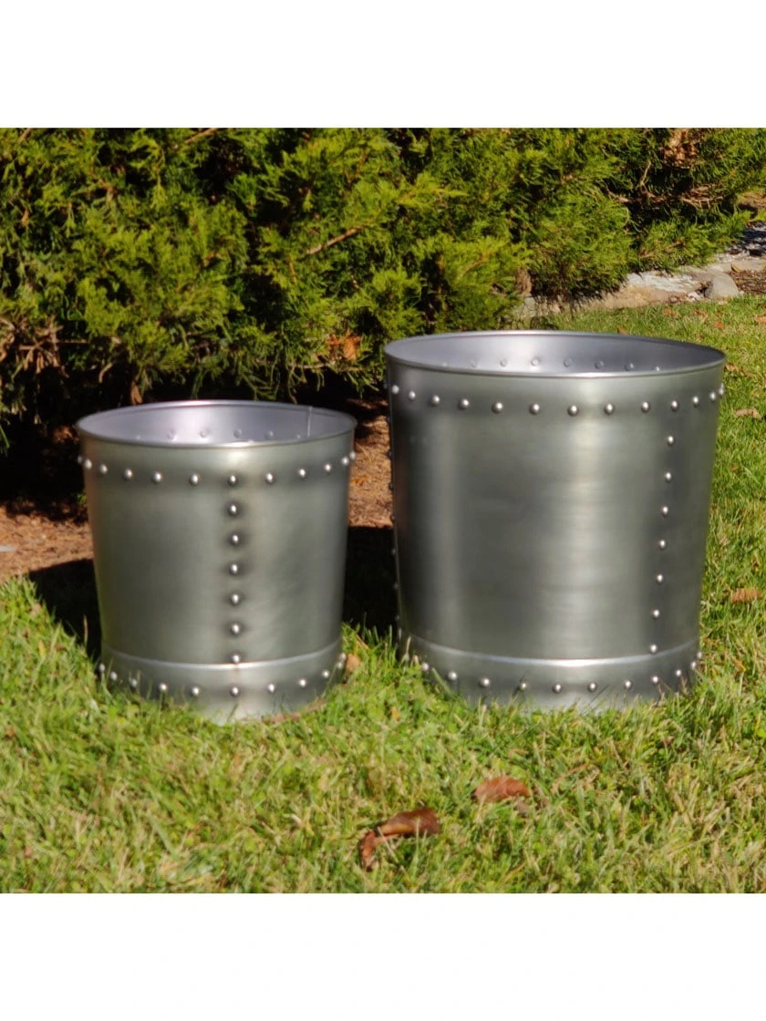 Riveted Planters, Set Of 2 - Image 2
