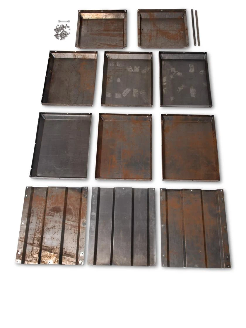 Corten Steel Modular Raised Bed, 2'x6' - Image 6