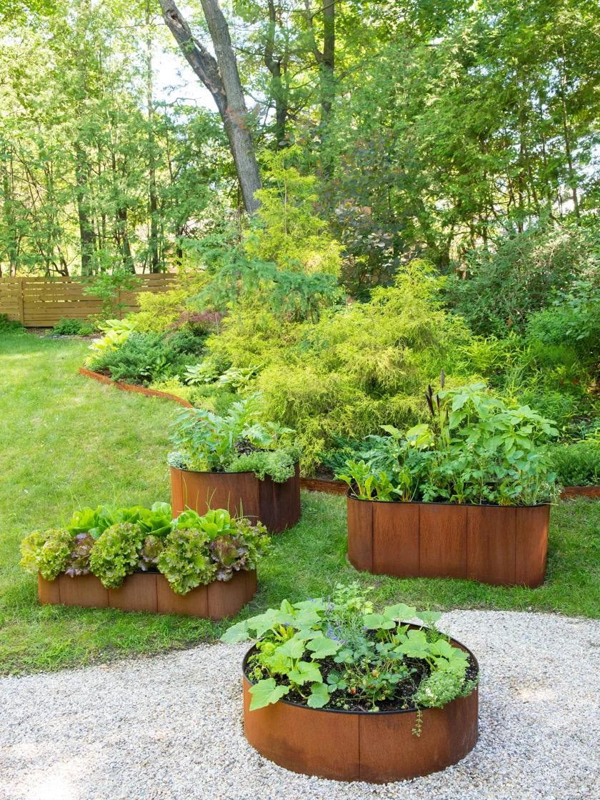 Birdies™ Corten Steel Round Raised Beds - Image 5