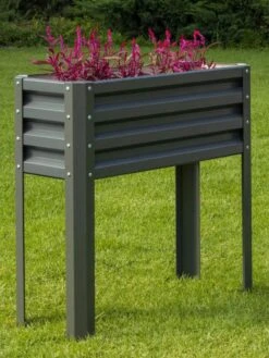 Metal Double Height Raised Garden Bed