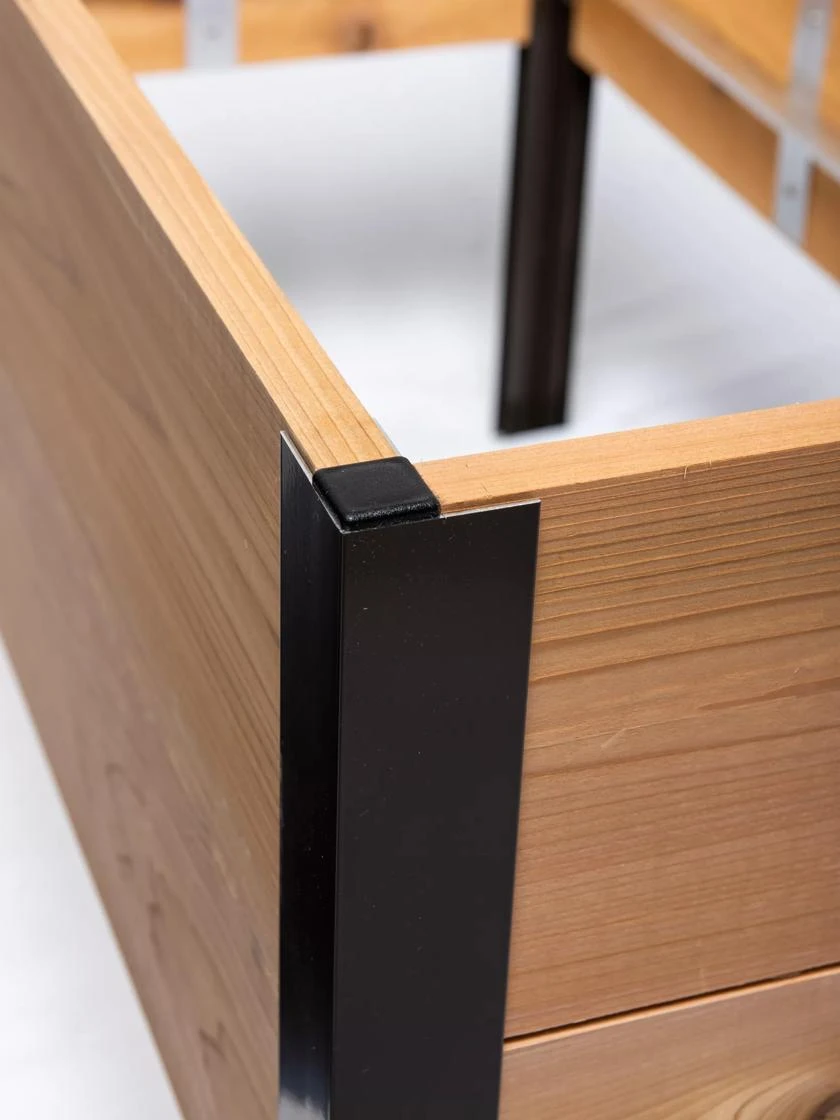 Self-Watering Eco-Stained Elevated Planter Box, 2' X 4' - Image 6